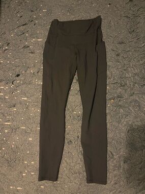 High-Waist Black Women's Active Leggings Abercrombie &fitch size small